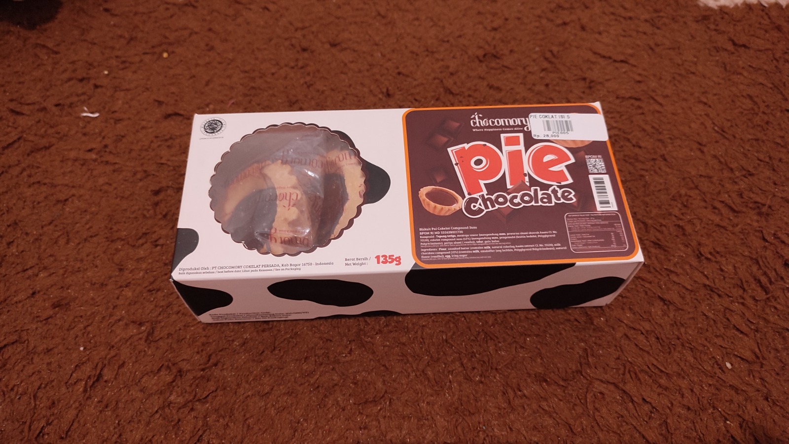 Cimory Chocomory Pie