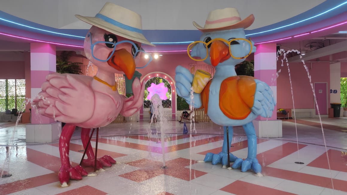 Waterplay Tropicana-Water Fountain [docs/kuhomi.id].