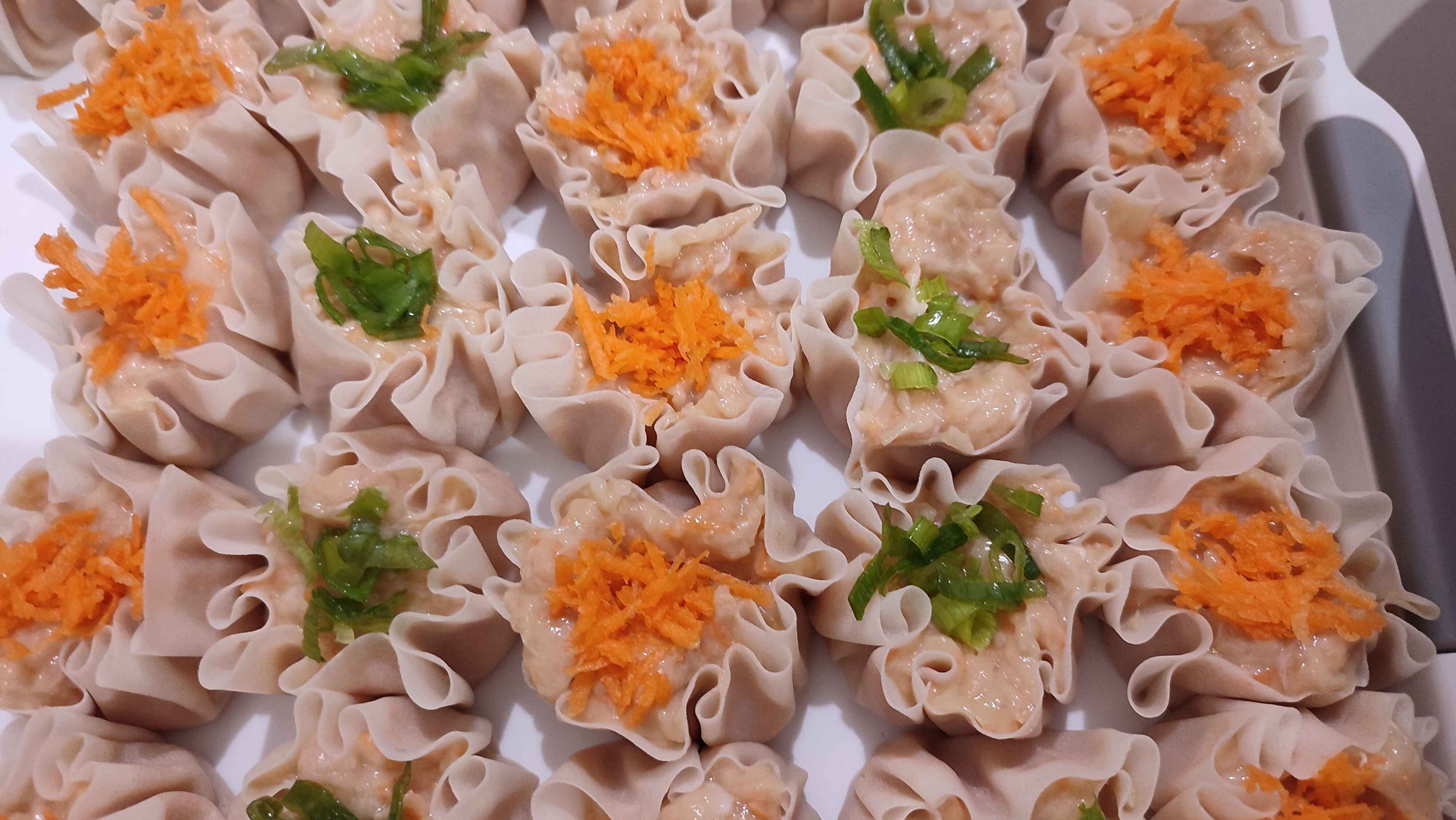 Resep Dimsum Ayam dan Labu Tanpa Udang