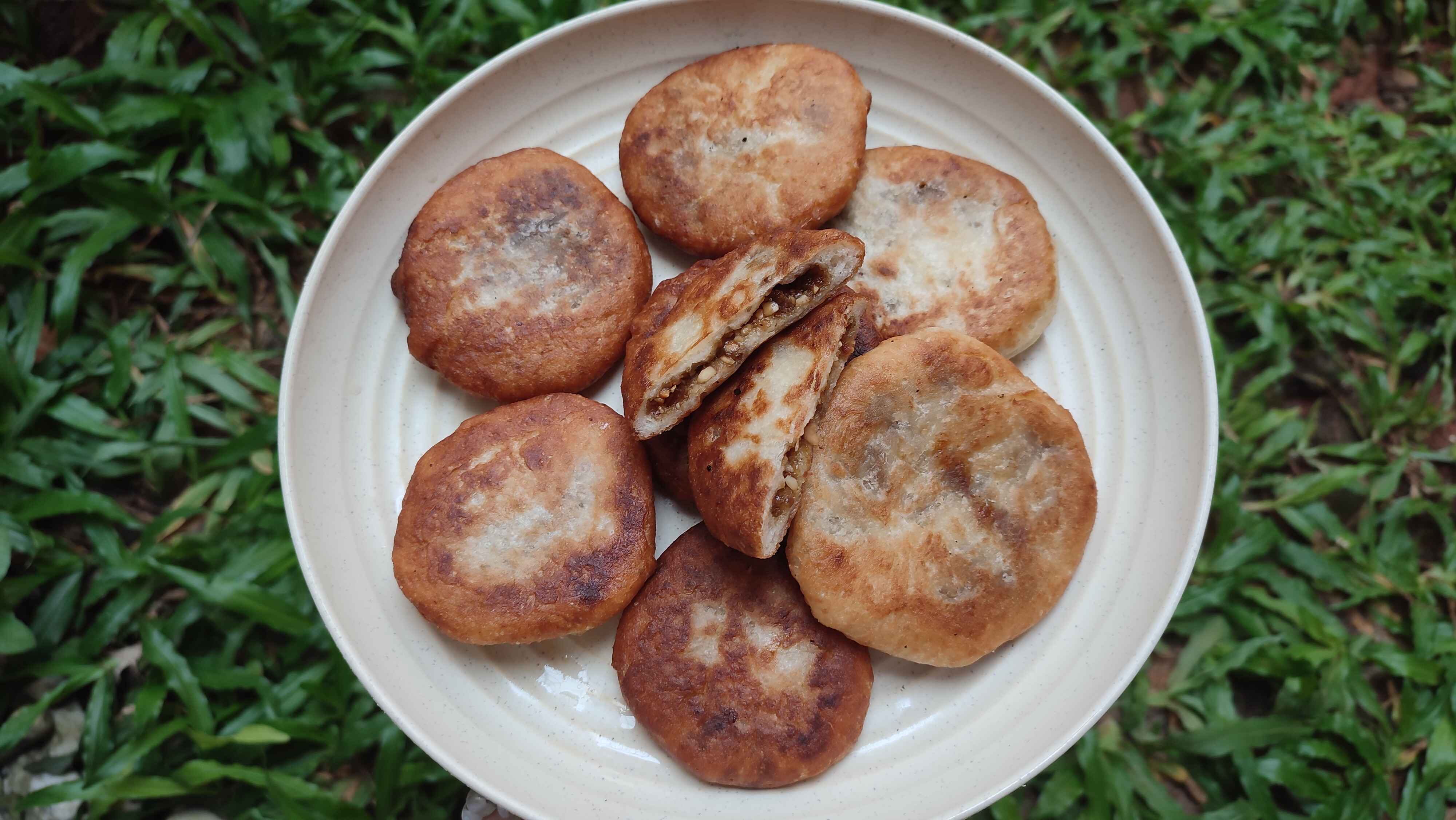 Resep Hottoek Isi Kacang