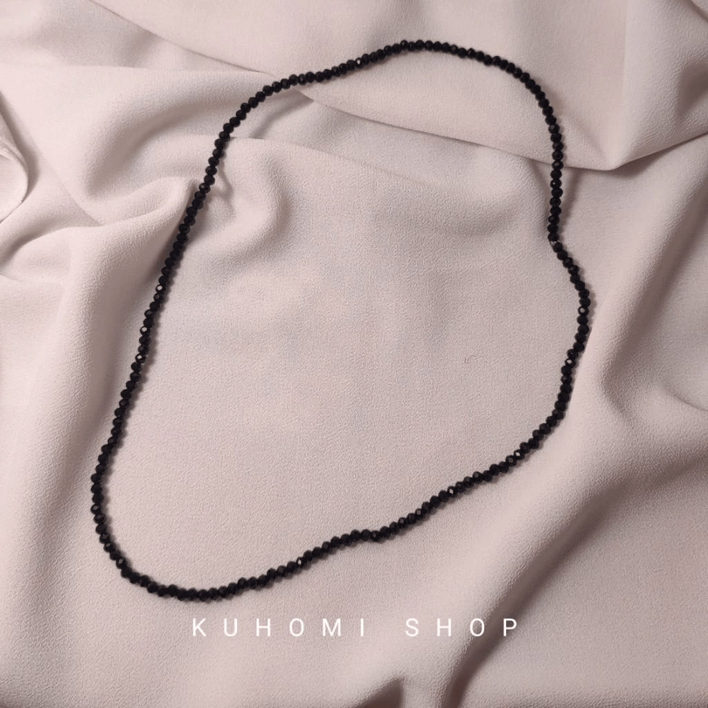Kuhomi Shop - Kalung Kristal Elastis-Karet Elastis