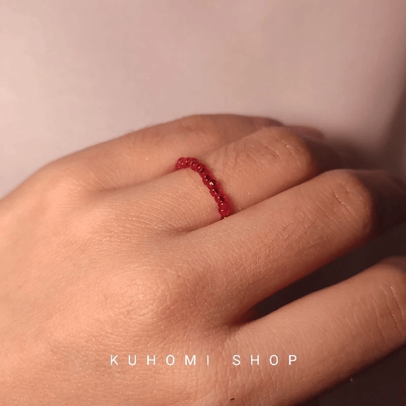 Colorfull Ring - Red [docs/Kuhomi Shop].