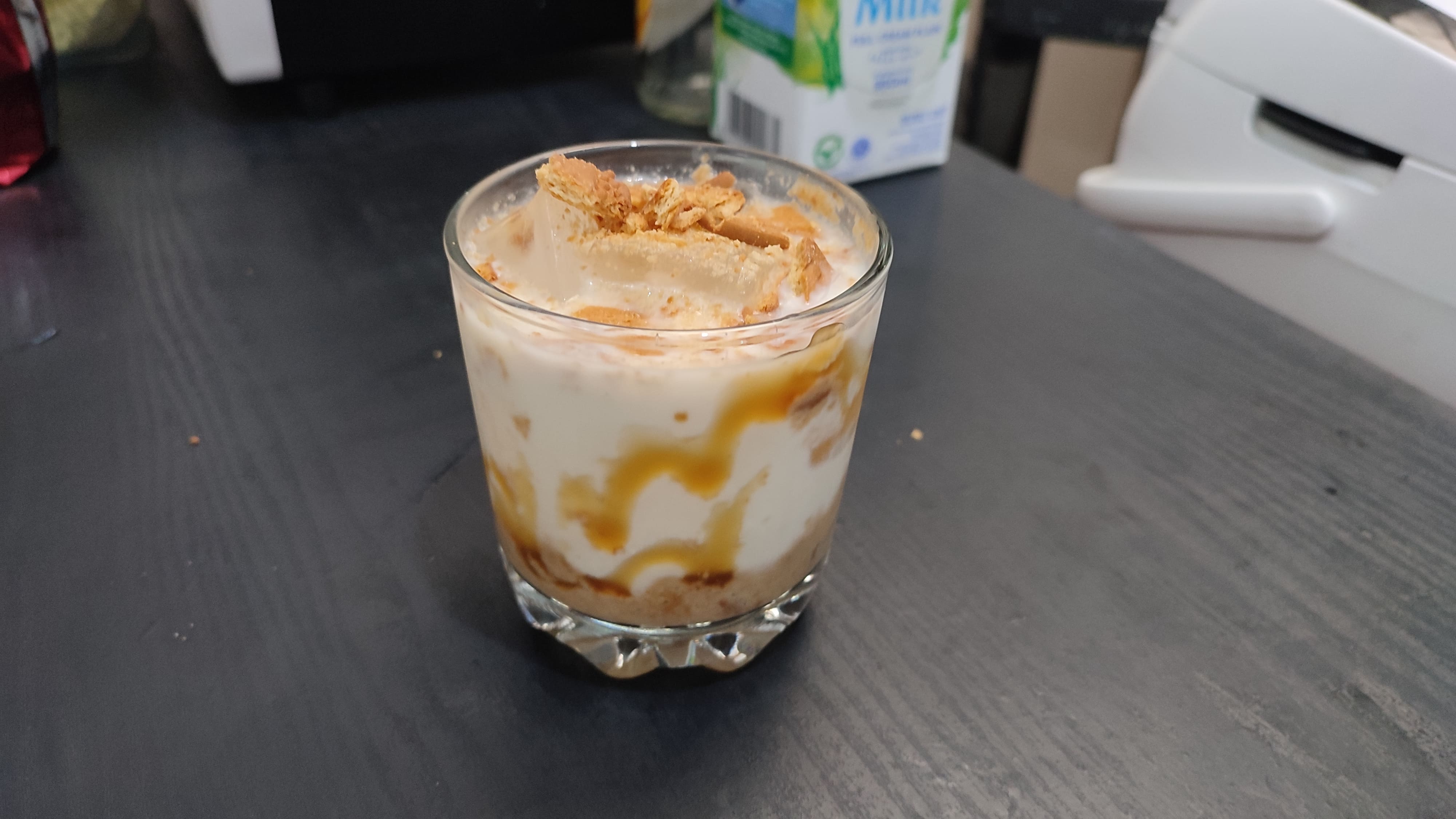 Resep es susu regal karamel